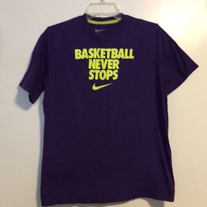 Nike Purple Graphic Tee